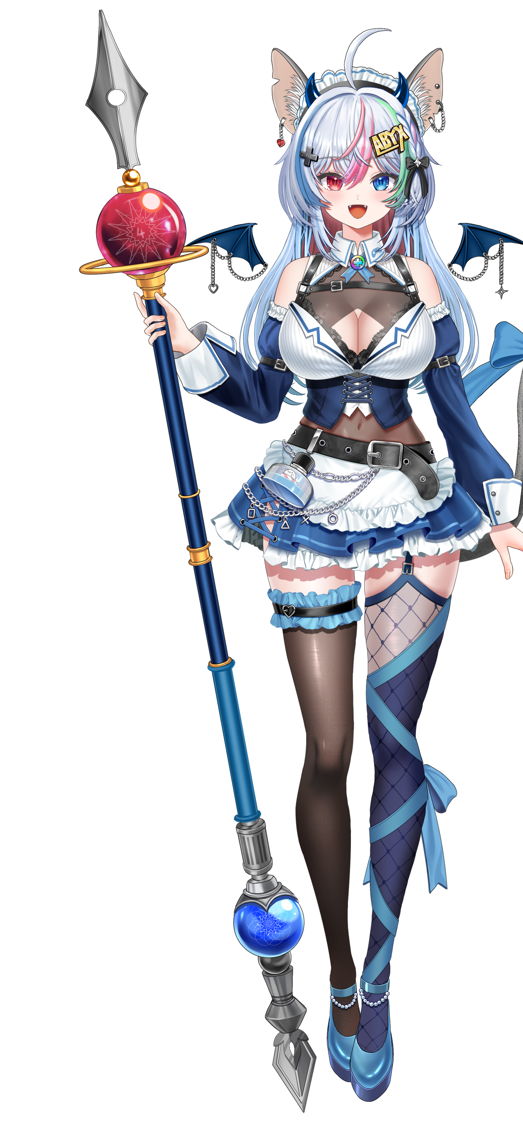 薄皮こむぎのキャラクター立ち絵